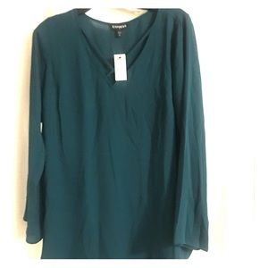 NWT Express Long-Sleeve Blouse